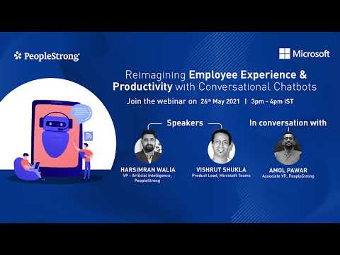 Reimagining Employee Experience & Productivity With Conversational Chatbots