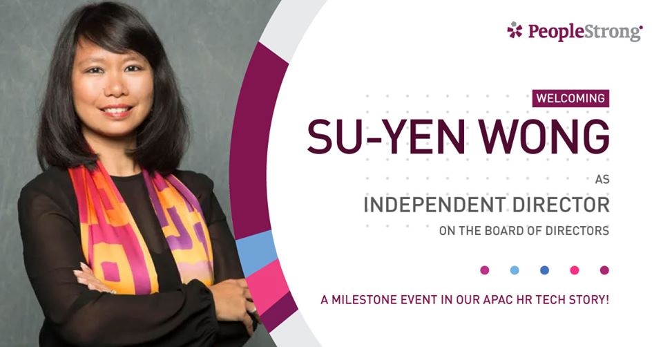 Su-Yen Wong Joins PeopleStrong Board
