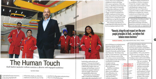 The Human Touch by Rajiv Singh appeared in Forbes India, special issue on India’s best employers 2019