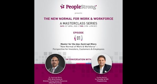 New Normal of Work & Workforce: Perspective for Investors, Customers and Employees