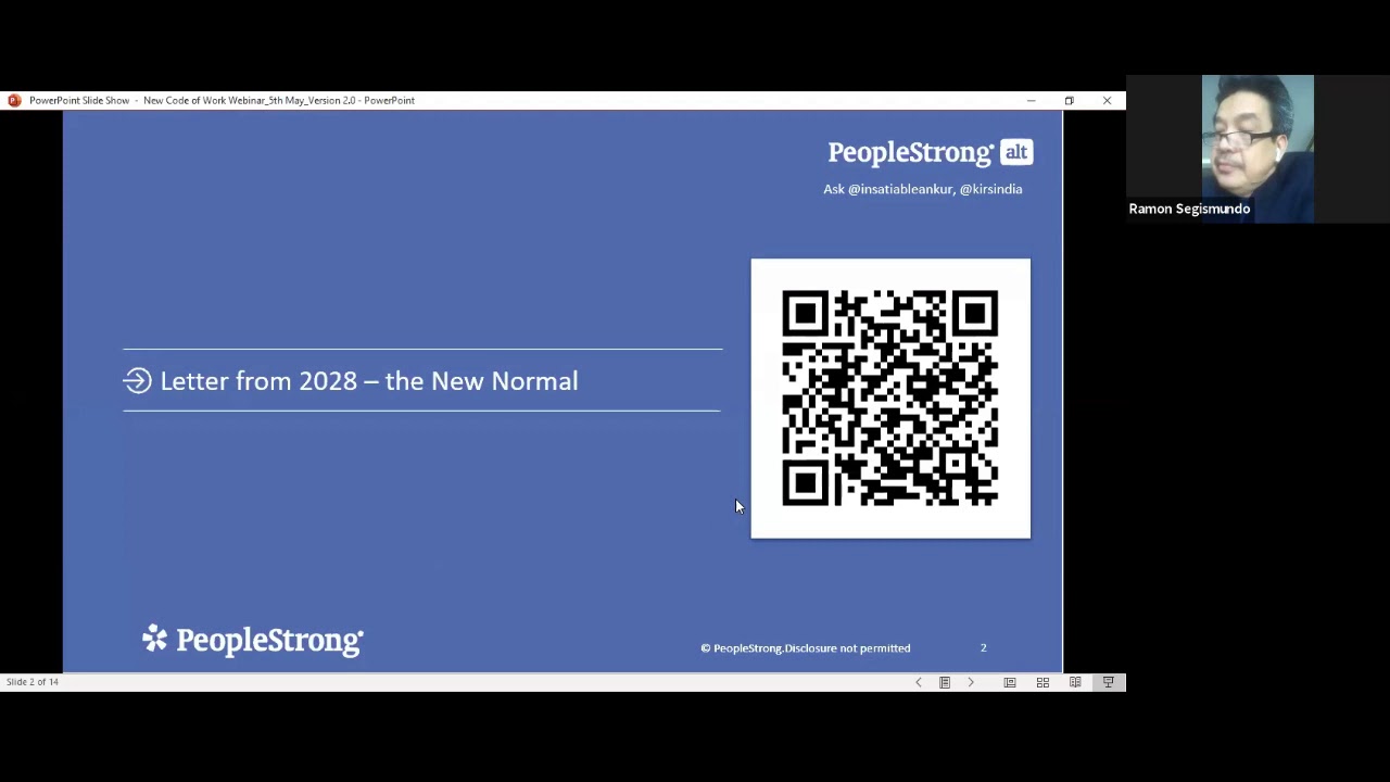 New Code Of Work Webinar- Deciphering What The Future Of Work Looks Like Post Pandemic