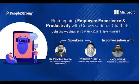 Reimagining Employee Experience & Productivity With Conversational Chatbots