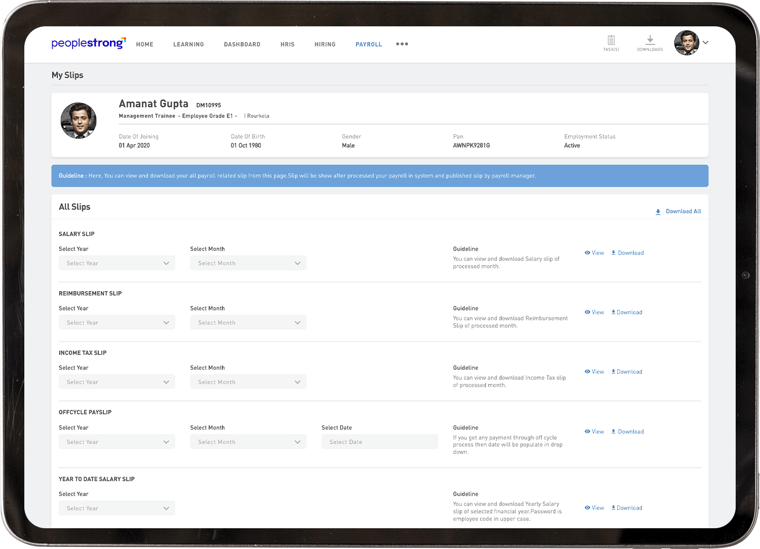 payroll-wfm-screen