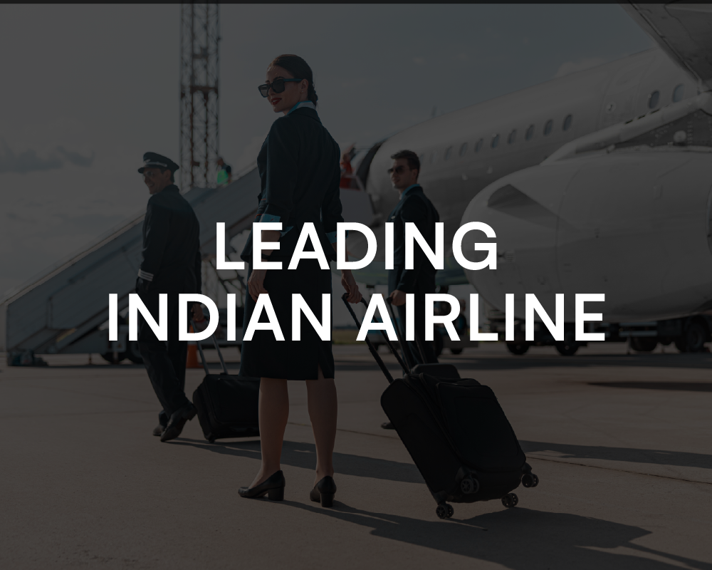 Leading indian airline
