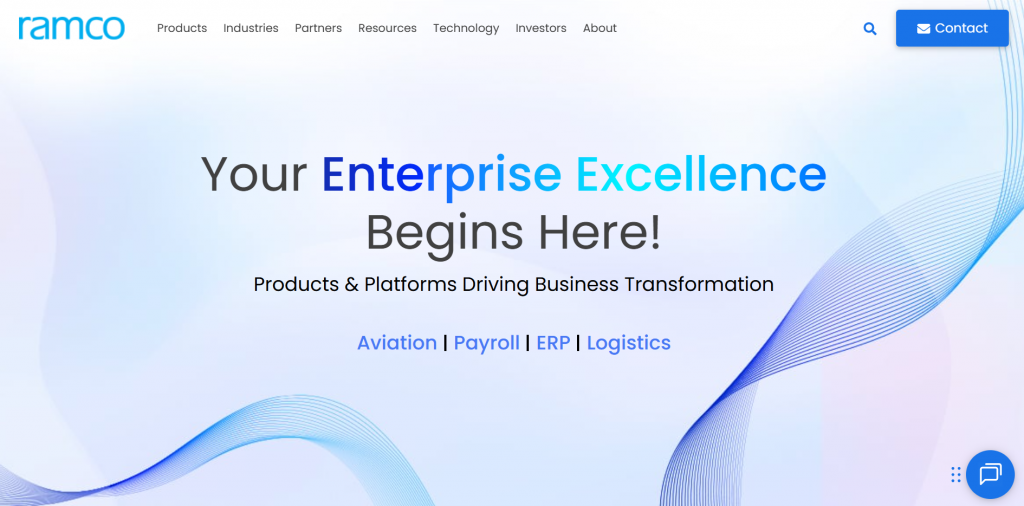 Ramco Payroll Outsourcing Service Provider Website Screenshot