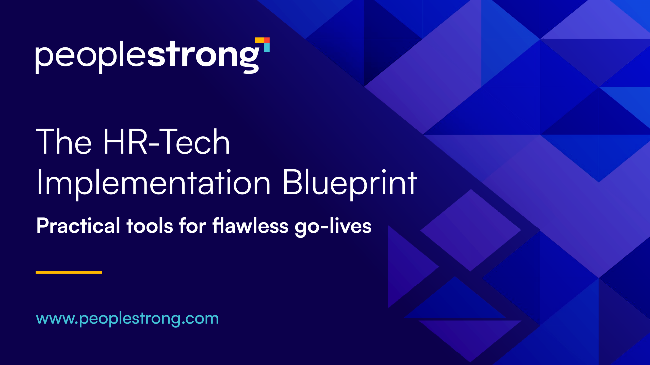 Your 90-Day Blueprint for Successful HR Tech Projects