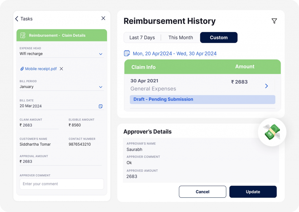 Expense Management Module