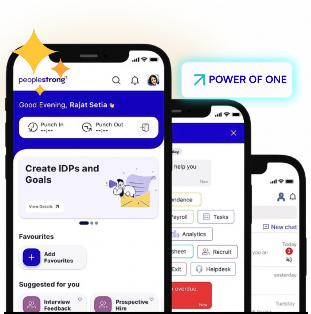 Mobile Experience Screens