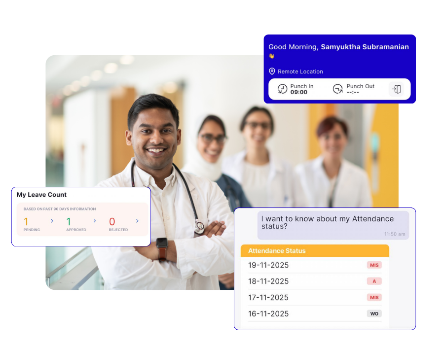 From attendance to payslip — fully automated