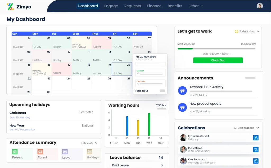 Zimyo HR Software